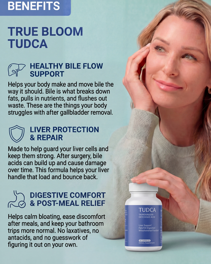 True Bloom TUDCA - Gallbladder and Bile Support
